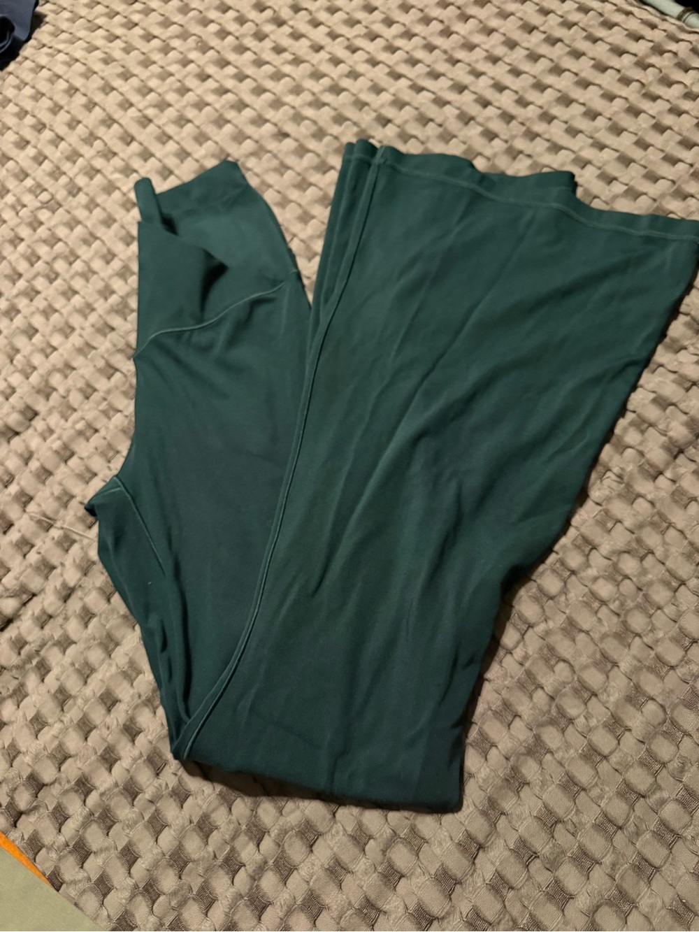 Aerie Offline Crossover Teal Flare Leggings